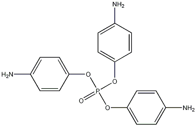 phosphoric acid tris(4-aminophenyl) ester Struktur