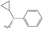 [(R)-Cyclopropyl(phenyl)methyl]amine Struktur