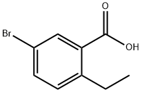 5-溴-鄰乙苯甲酸, 439937-55-0, 结构式