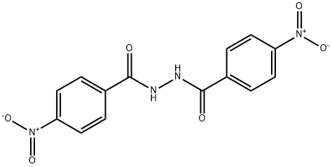 1,2-Bis(4-nitrobenzoyl)hydrazine 结构式