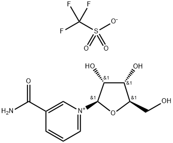 Nicotinamide Riboside Triflate Structure