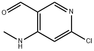 4-甲氨基-6-氯-3-吡啶甲醛,449811-29-4,结构式