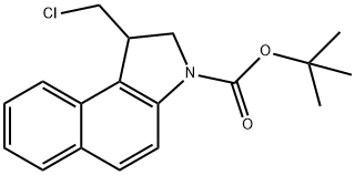 N-Boc-1-chloromethyl-1,2-dihydro-3H-benzo[e]indole,454713-41-8,结构式