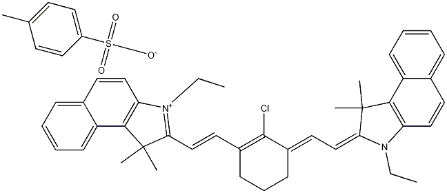 460337-33-1 2-[2-[2-氯-3-[2-(3-乙基-1,3-二氢-1,1-二甲基-2H-苯并[E]吲哚-2-亚基)乙亚基]-1-环己烯-1-基]乙烯基]-3-乙基-1,1-二甲基-1H-苯并[E]吲哚对甲苯磺酸盐