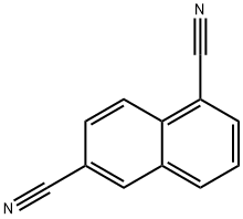 1,6-Dicyanonaphthalene, 46289-40-1, 结构式