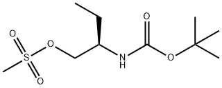 N-tert-부톡시카르보닐(R)-2-아미노부탄-1-올메탄술폰산