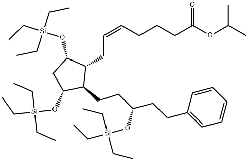 拉坦前列腺素相关物质D, 477884-78-9, 结构式