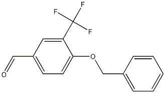 4-(benzyloxy)-3-(trifluoromethyl)benzaldehyde|