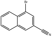 4-Bromonaphthalene-2-carbonitrile Struktur