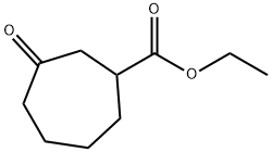 3-氧代环庚烷甲酸乙酯 结构式