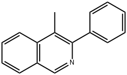 4-甲基-3-苯基异喹啉 结构式