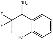 Phenol, 2-(1-amino-2,2,2-trifluoroethyl)- Structure