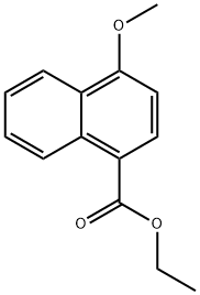 ethyl 4-methoxy-1-naphthoate Structure