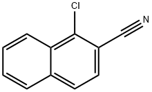 1-Chloro-2-cyanonaphthalene Structure