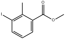 3-碘-2-甲基苯甲酸甲酯,52570-33-9,结构式