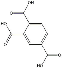 Trimellitic acid Struktur