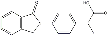 Benzeneacetic acid, 4-(1,3-dihydro-1-oxo-2H-isoindol-2-yl)-alpha-methyl-, (+-)-|