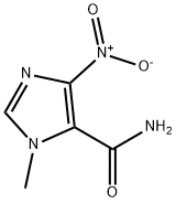 3-methyl-5-nitro-imidazole-4-carboxamide 结构式