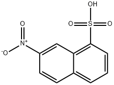 7-Nitronaphthalene-1-sulfonic acid,54220-77-8,结构式