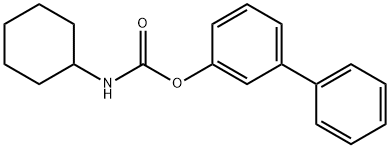 N-环己基氨基甲酸 [1,1'-联苯]-3-基酯,546141-07-5,结构式