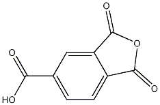 Trimellitic anhydride 化学構造式
