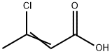 3-Chloro-2-butenoic acid Struktur