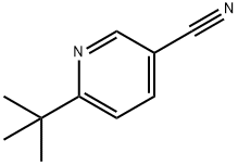 6-tert-butylnicotinonitrile 化学構造式