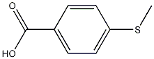 4-(Methylthio)benzoic acid Struktur
