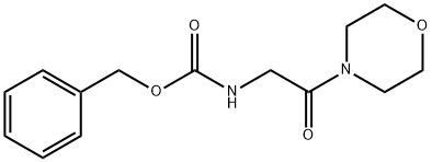 (2-Morpholin-4-yl-2-oxo-ethyl)-carbamic acid benzyl ester Structure