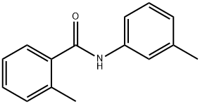 2-甲基-N-(3-甲基苯基)苯甲酰胺,56776-45-5,结构式