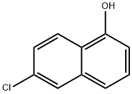6-Chloro-1-hydroxynaphthalene Struktur