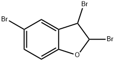 2,3,5-tribromo-2,3-dihydrobenzofuran Structure