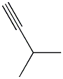 1-Butyne, 3-methyl 化学構造式