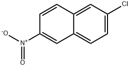 2-Chloro-6-nitronaphthalene Structure