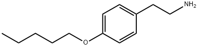 4-(Pentyloxy)benzeneethanamine Structure