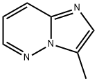3-METHYLIMIDAZO[1,2-B]PYRIDAZINE 结构式