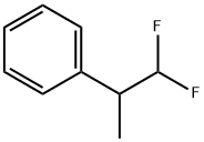 (2,2-二氟-1-甲基乙基)苯,57514-09-7,结构式