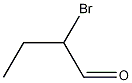 2-bromo-butyraldehyde Struktur
