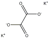 Potassium oxalate 化学構造式