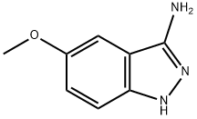 5-甲氧基-1H-吲唑-3-胺,58514-96-8,结构式
