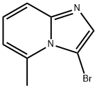 3-溴-5-甲基咪唑并[1,2-A]吡啶,5857-47-6,结构式