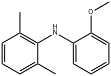 N-(2-甲氧苯基)-2,6-二甲苯胺, 58656-24-9, 结构式