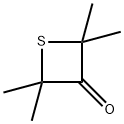 2,2,4,4-Tetramethyl-3-thietanone  Structure