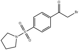 2-브로모-1-[4-(1-피롤리디닐술포닐)페닐]에타논