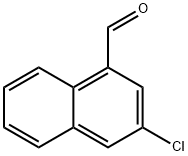 3-Chloronaphthalene-1-carboxaldehyde Struktur