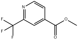 2-三氟甲基异烟酸甲酯 结构式