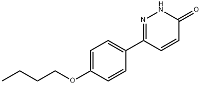 6-(4-butoxyphenyl)pyridazin-3(2H)-one Structure