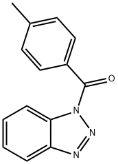 1-(4-Methylbenzoyl)-1H-benzotriazole 结构式