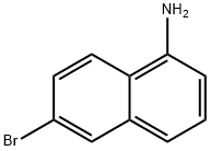 1-Amino-6-bromonaphthalene Structure