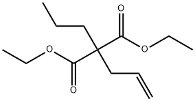 2-Propenylpropylpropanedioic Acid Diethyl Ester Structure